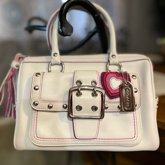 Coach Handbags - Very Rare Coach limited edition heart satchel bag